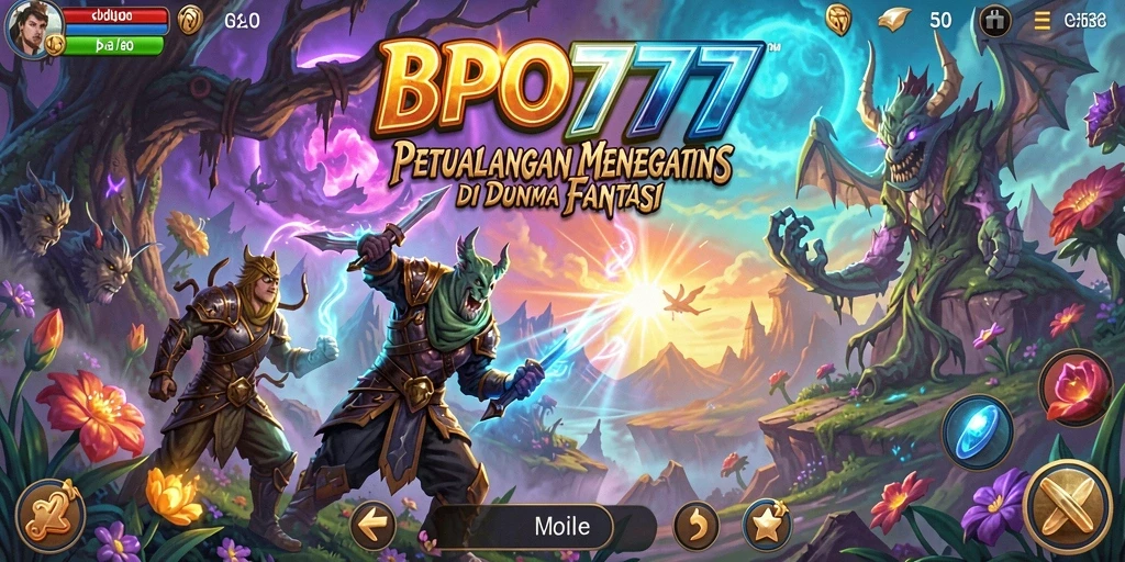 Tampilan menarik dari gameplay BPO777 yang penuh petualangan.