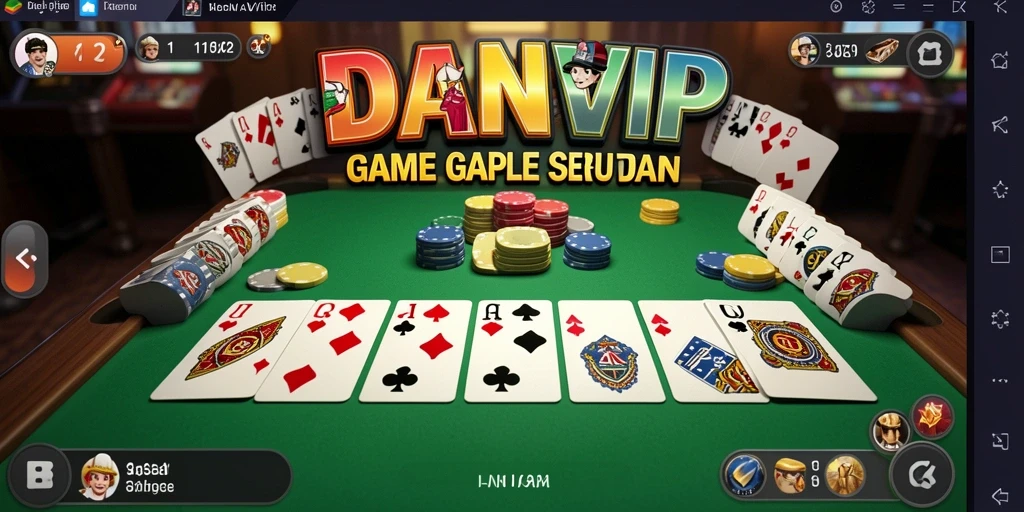 Tampilan gameplay seru dari DANAVIP yang mengasyikkan.