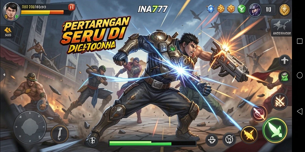 Tangkap momen seru dalam gameplay Action INA777.