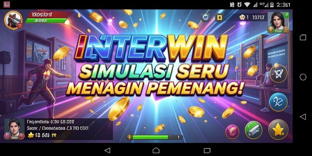Tampilan gameplay INTERWIN yang menarik dan penuh aksi.