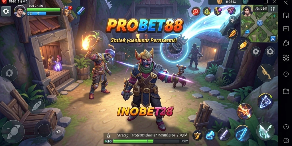 Screenshot gameplay PROBET88 menunjukkan momen strategis yang mendebarkan.
