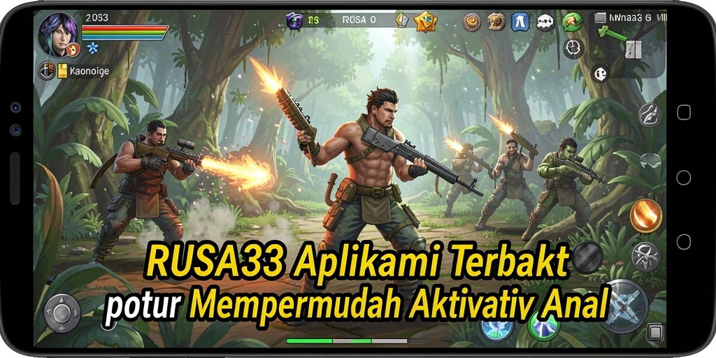 Tampilan antarmuka RUSA33 yang sederhana dan intuitif.