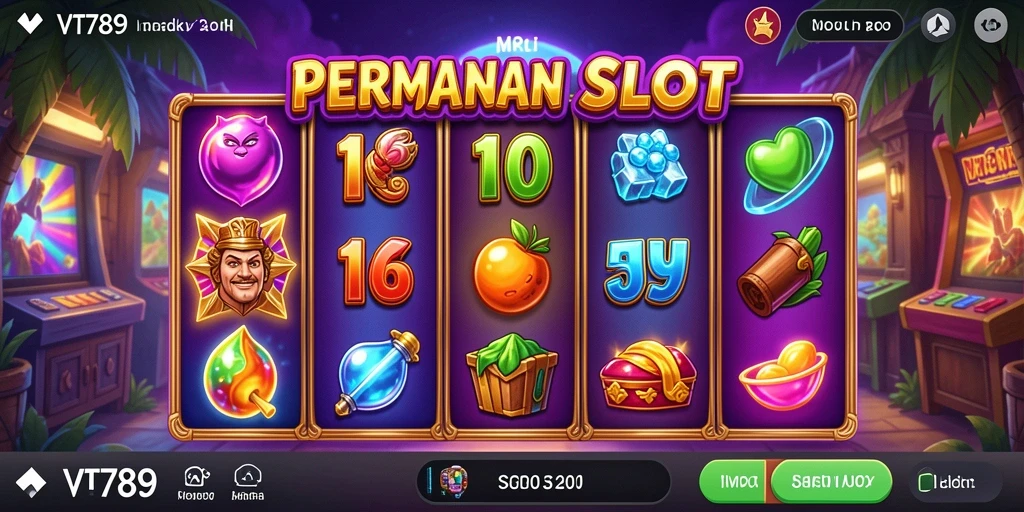 Tampilan gameplay Slot yang menarik dari VT789.