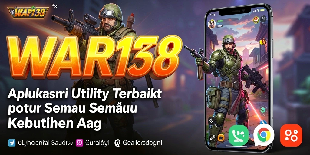 Tampilan utama WAR138 dengan fitur Utility yang efisien.